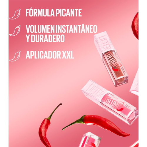 Maybelline – Volumengebender Lipgloss Lifter Plump - 008: Hot Honey
