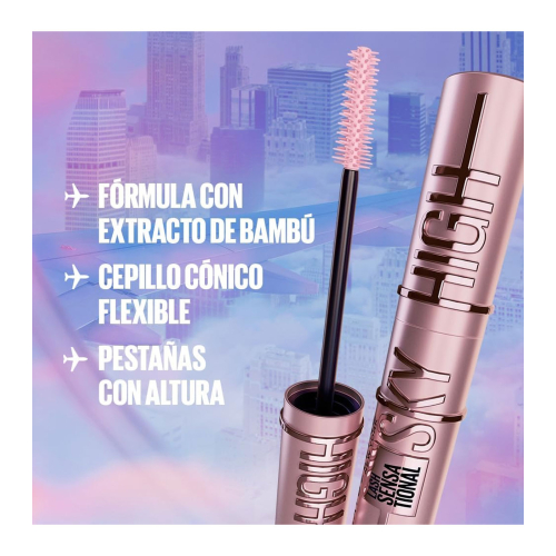 Maybelline – Mascara Lash Sensational Sky High - Burgundy Haze