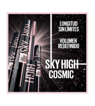 Maybelline - Wimperntusche Lash Sensational Sky High - Cosmic Black