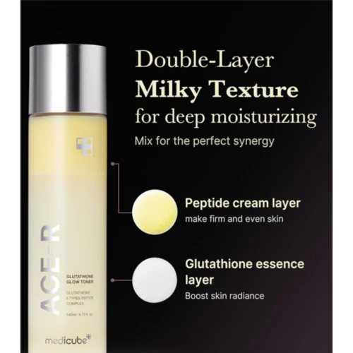 Medicube - *Age-R* - Feuchtigkeitsspendender Toner Glutathione Glow Toner