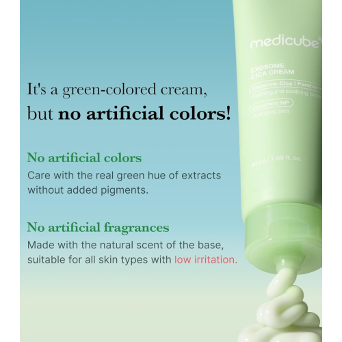 Medicube - *Cica* - Reparierende Gesichtscreme Exosome Cica Cream