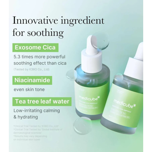 Medicube - *Cica* - Beruhigendes Serum Exosome Cica Ampoulle