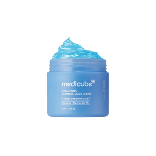 Medicube - Feuchtigkeitsspendende Gesichtscreme Hyaluronic Aqua Cooling Ceramide Jelly