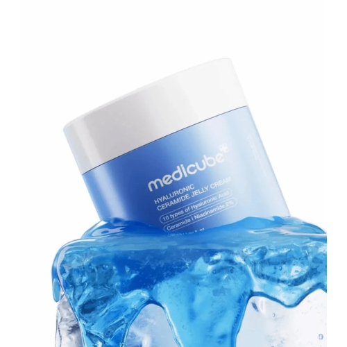 Medicube - Feuchtigkeitsspendende Gesichtscreme Hyaluronic Aqua Cooling Ceramide Jelly