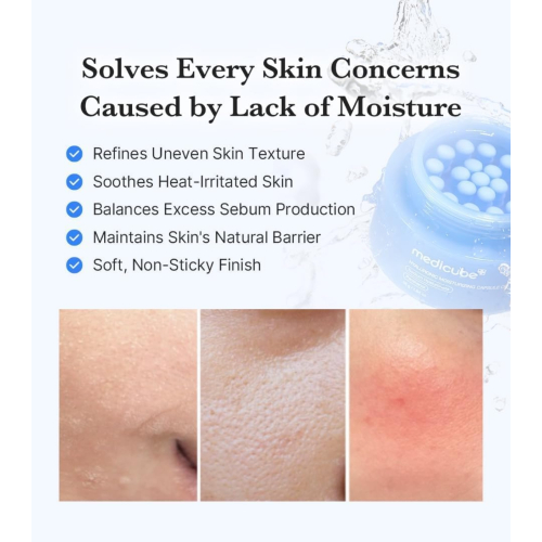 Medicube - Feuchtigkeitsspendende Gesichtscreme Hyaluronic Moisturizing Capsule Cream