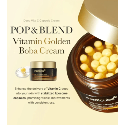 Medicube - *Deep Vita C* - Aufhellende Gesichtscreme Deep Vita C Capsule Cream