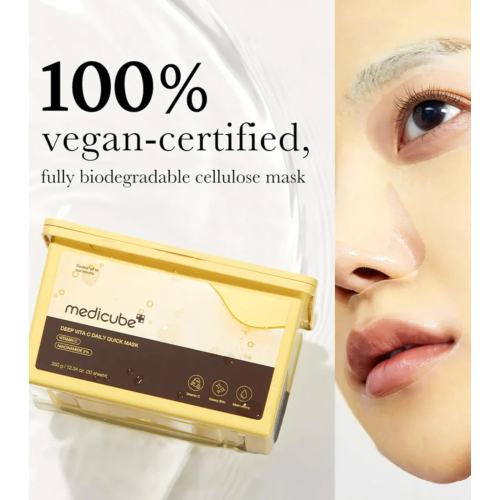 Medicube - *Deep Vita C* - Zellulosemaske mit Vitamin C Daily Quick - 30ud