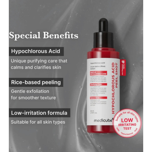 Medicube - Gesichtspeeling Hypochlorous Acid Peel Shot