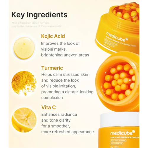 Medicube - *Kojic Acid* - Aufhellende Gesichtscreme Vita Capsule Cream