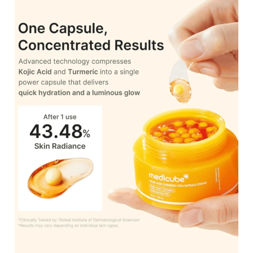 Medicube - *Kojic Acid* - Aufhellende Gesichtscreme Vita Capsule Cream