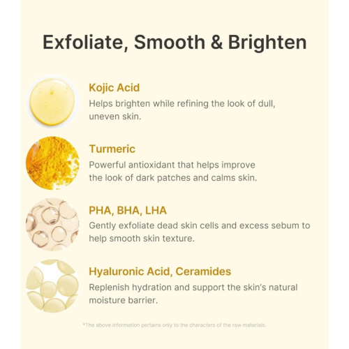 Medicube - *Kojic Acid* - Peeling-Gesichtsbeleuchter Kojic Acid Turmeric Peel Shot