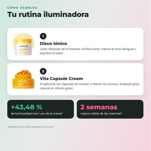 Medicube - Kojic Acid - Aufhellende Routine (Discs + Creme)