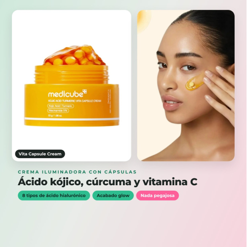 Medicube - Kojic Acid - Aufhellende Routine (Discs + Creme)