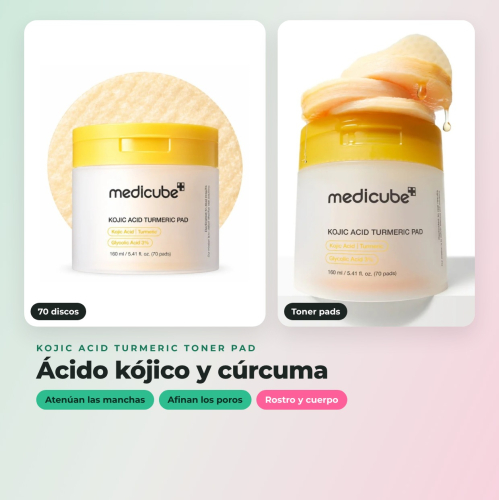 Medicube - Kojic Acid - Aufhellende Routine (Discs + Creme)