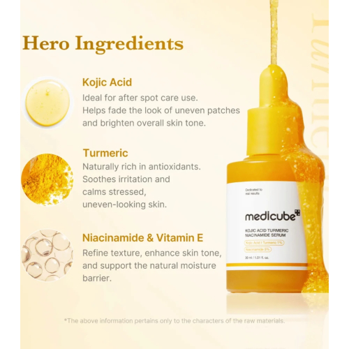 Medicube - *Kojic Acid* - Gesichtsserum mit Niacinamid