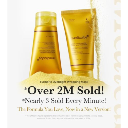 Medicube - Aufhellende Nachtgesichtsmaske Kojic Acid Turmeric
