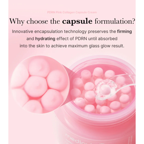 Medicube - *PDRN Pink* - Aufhellende Gesichtscreme Collagen Capsule Cream