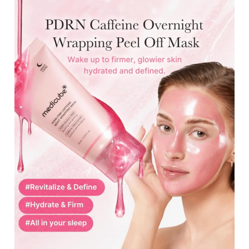 Medicube - *PDRN Pink* - Gesichtsmaske Caffeine Night Wrapping