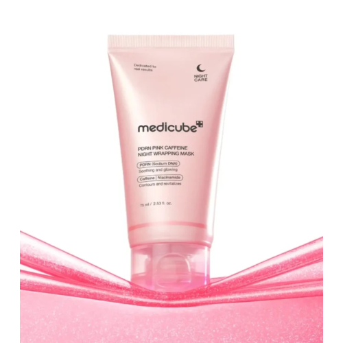 Medicube - *PDRN Pink* - Gesichtsmaske Caffeine Night Wrapping