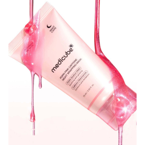 Medicube - *PDRN Pink* - Gesichtsmaske Caffeine Night Wrapping