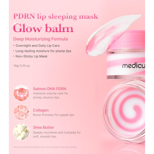 Medicube - *PDRN Pink* - Lippenmaske Sleeping Mask