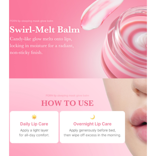 Medicube - *PDRN Pink* - Lippenmaske Sleeping Mask