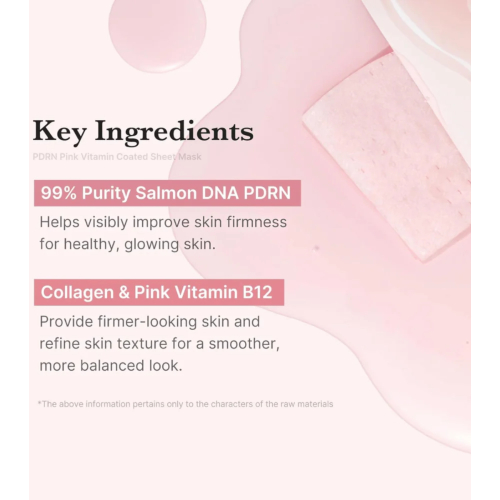 Medicube - *PDRN Pink* - Maske PDRN Pink Vita Coating