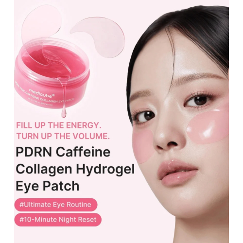Medicube - *PDRN Pink* - Augenbereich-Patches Caffeine Collagen