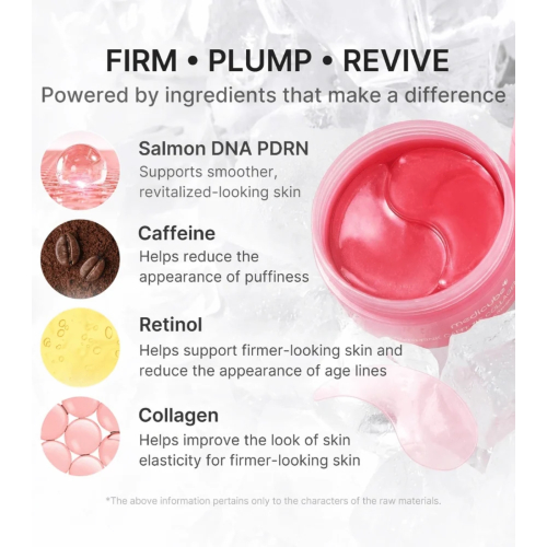 Medicube - *PDRN Pink* - Augenbereich-Patches Caffeine Collagen