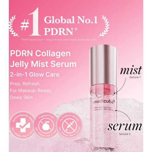 Medicube - *PDRN Pink* - Gesichtsserum Collagen Glow Jelly Mist