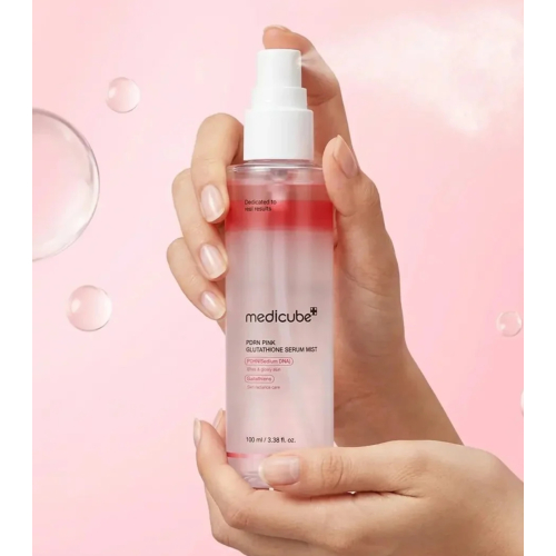 Medicube - *PDRN Pink* - Feuchtigkeitsspendendes und verjüngendes Glutathion-Nebelserum