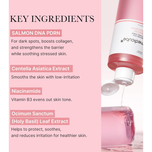 Medicube – *PDRN Pink* – Feuchtigkeitsspendender Toner PDRN Pink CICA