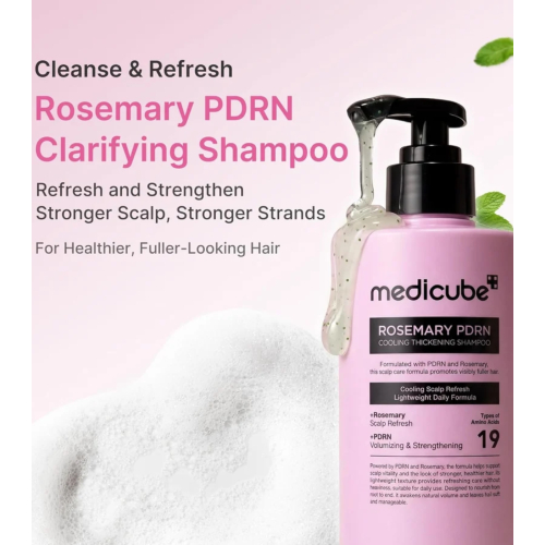 Medicube - *Rosemary PDRN* - Stärkendes Rosmarin-Shampoo