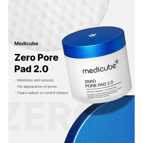 Medicube - *Zero Pore* - Peeling-Pads mit AHA+BHA - 70 Stück