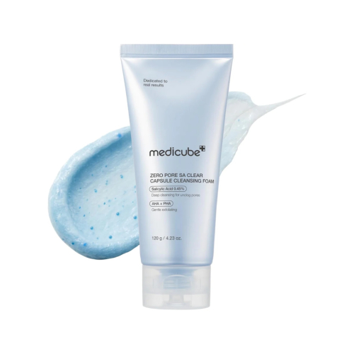 Medicube - *Zero Pore* - Peeling-Schaum-Gesichtsreiniger Clear Capsule