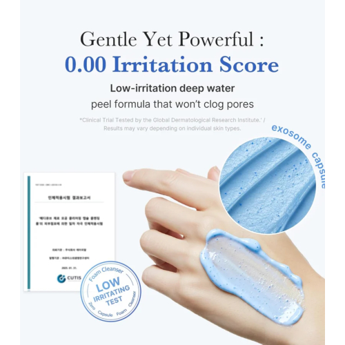 Medicube - *Zero Pore* - Peeling-Schaum-Gesichtsreiniger Clear Capsule