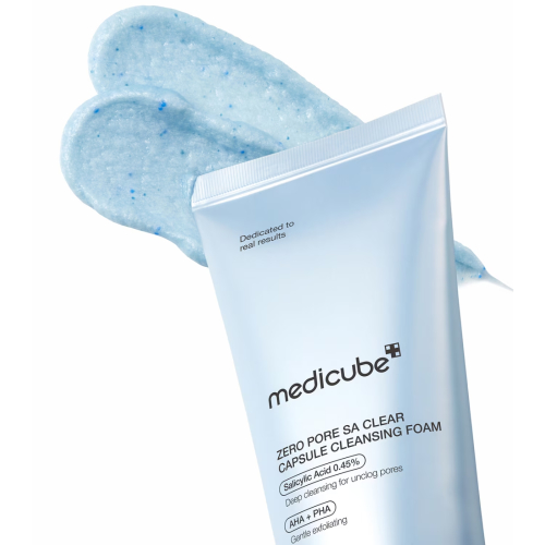 Medicube - *Zero Pore* - Peeling-Schaum-Gesichtsreiniger Clear Capsule