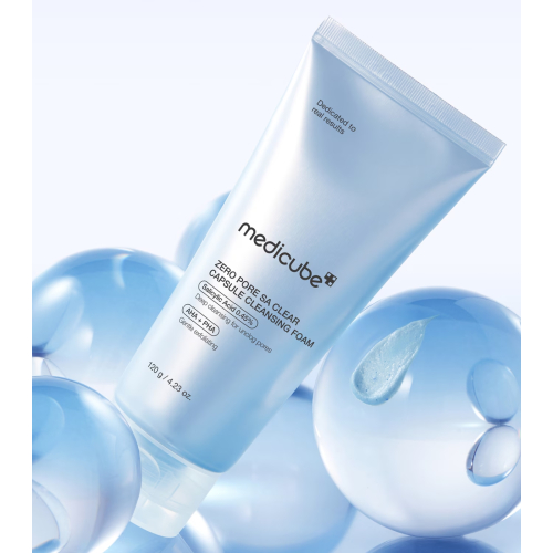 Medicube - *Zero Pore* - Peeling-Schaum-Gesichtsreiniger Clear Capsule