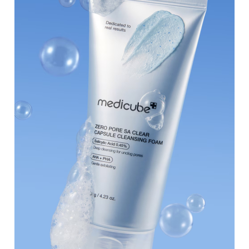 Medicube - *Zero Pore* - Peeling-Schaum-Gesichtsreiniger Clear Capsule