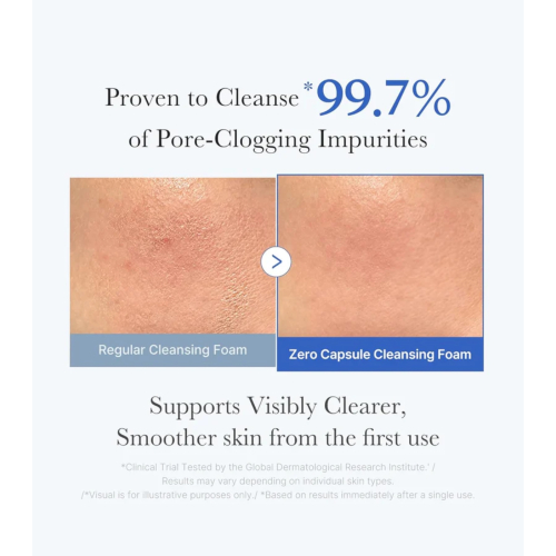 Medicube - *Zero Pore* - Peeling-Schaum-Gesichtsreiniger Clear Capsule
