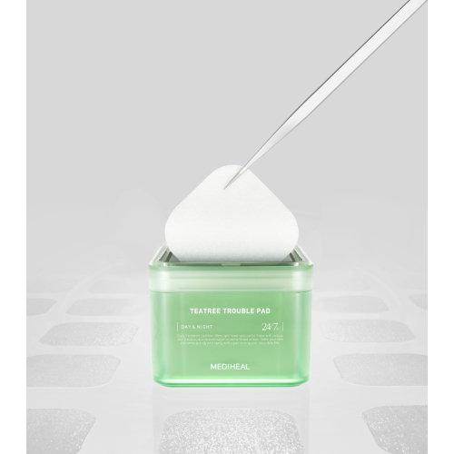 Mediheal – Gesichtswasser mit Teebaumextrakt-Format pads