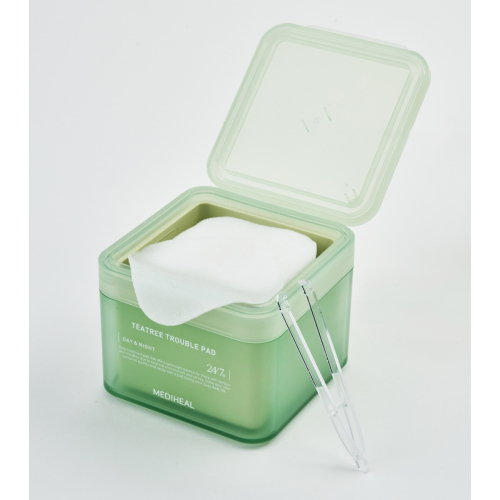 Mediheal – Gesichtswasser mit Teebaumextrakt-Format pads