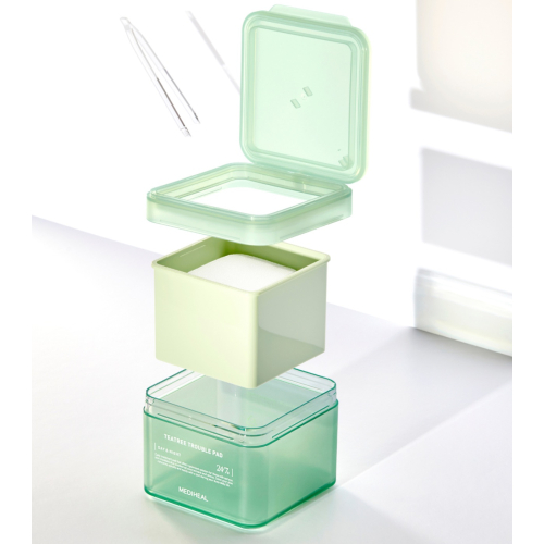 Mediheal – Gesichtswasser mit Teebaumextrakt-Format pads