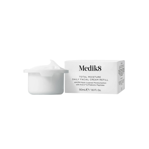 Medik8 – Nachfüllkapsel für Gesichtscreme mit tiefer Feuchtigkeit Total Moisture Daily Facial Cream