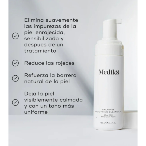 Medik8 - *Calmwise* - Chlorophyll-Reinigungsschaum Calmwise Soothing Cleanser