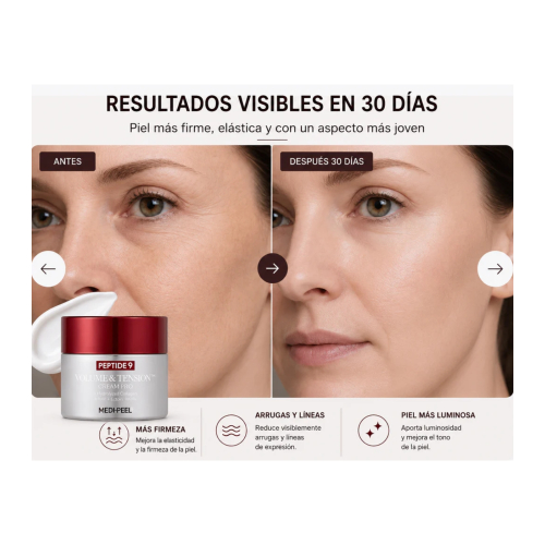 MEDIPEEL - Straffende Creme mit Peptiden Peptide 9 Volume & Tension