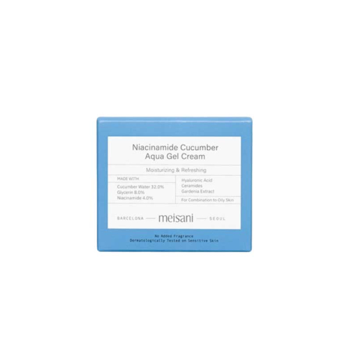 Meisani - Feuchtigkeitsspendende Gel-Creme Niacinamide Cucumber Aqua