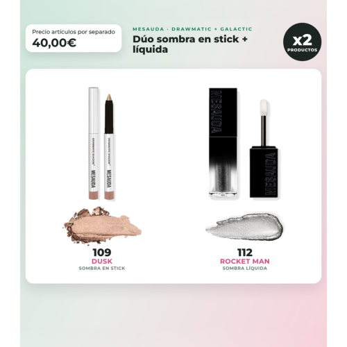 Mesauda - Duo-Pack Drawmatic Shadow + Galactic Shadow - 109: Dusk + 112: Rocket Man