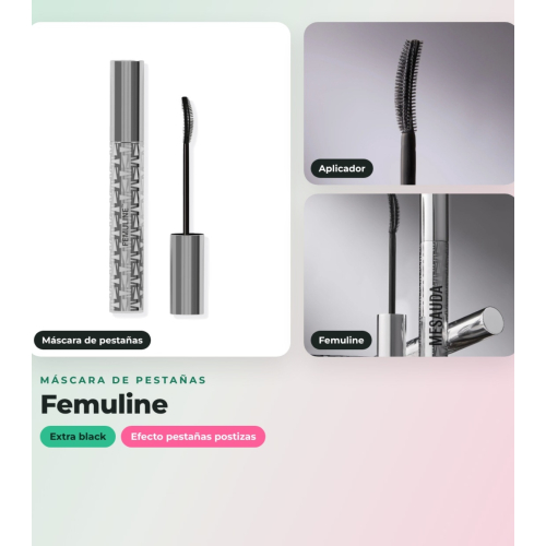 Mesauda - Pack Augen Galactic Shadow 109: Milky Way + Drawmatic Shadow 111: Bronzed + Mascara Femuline