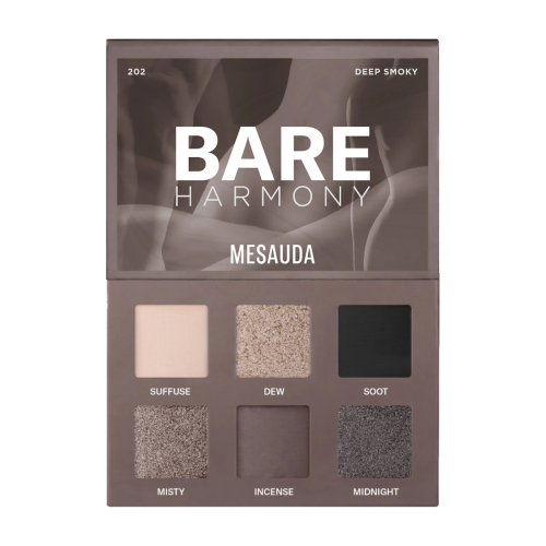 Mesauda - Lidschattenpalette Bare Harmony 2.0 - 202: Deep Smoky